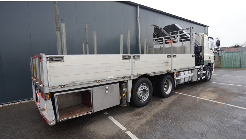 Crane truck DAF CF 85.360 6x2 OPEN BOX WITH HMF 5300 CRANE: picture 8