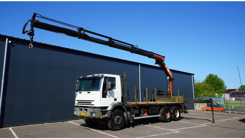 Iveco EUROTRAKKER CURSOR 350 6X4 FALTBED WITH PALFINGER PK 20002 CRANE - Crane truck: picture 2 Iveco EUROTRAKKER CURSOR 350 6X4 FALTBED WITH PALFINGER PK 20002 CRANE - Crane truck: picture 2