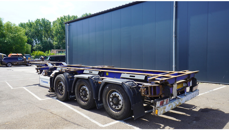Krone 3 AXLE CONTAINER TRANSPORT TRAILER EXTENDABLE 45 FT - Container transporter/ Swap body semi-trailer: picture 5 Krone 3 AXLE CONTAINER TRANSPORT TRAILER EXTENDABLE 45 FT - Container transporter/ Swap body semi-trailer: picture 5