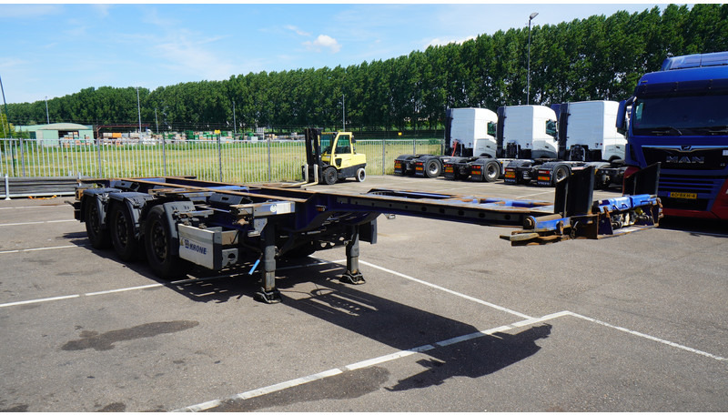 Krone 3 AXLE CONTAINER TRANSPORT TRAILER EXTENDABLE 45 FT - Container transporter/ Swap body semi-trailer: picture 3 Krone 3 AXLE CONTAINER TRANSPORT TRAILER EXTENDABLE 45 FT - Container transporter/ Swap body semi-trailer: picture 3