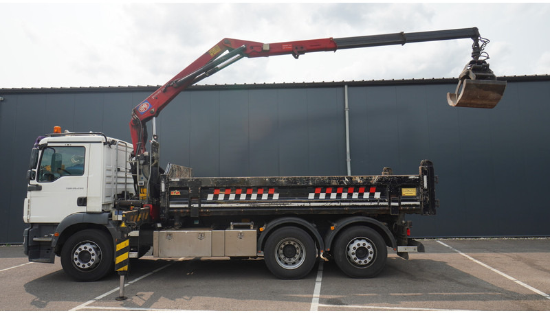 MAN TGM 26.290 TIPPER WITH HMF 1643 Z2 CRANE - Crane truck: picture 1 MAN TGM 26.290 TIPPER WITH HMF 1643 Z2 CRANE - Crane truck: picture 1