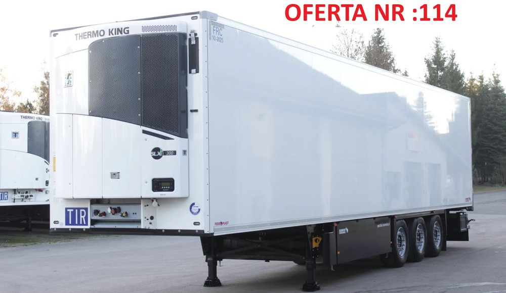 Schmitz Cargobull FP 60 V7 Thermo King SLXi 300 / JAK NOWA / ŚCIANA 7 CM / - Refrigerator semi-trailer: picture 1 Schmitz Cargobull FP 60 V7 Thermo King SLXi 300 / JAK NOWA / ŚCIANA 7 CM / - Refrigerator semi-trailer: picture 1
