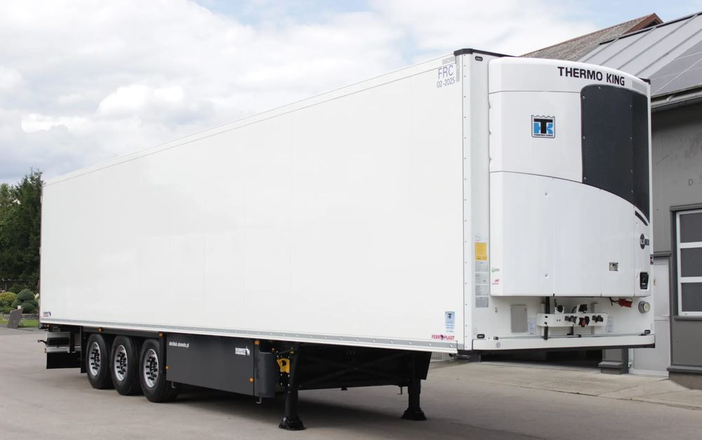 Schmitz Cargobull FP 60 V7 Thermo King SLXi 300 / JAK NOWA / ŚCIANA 7 CM / - Refrigerator semi-trailer: picture 1 Schmitz Cargobull FP 60 V7 Thermo King SLXi 300 / JAK NOWA / ŚCIANA 7 CM / - Refrigerator semi-trailer: picture 1