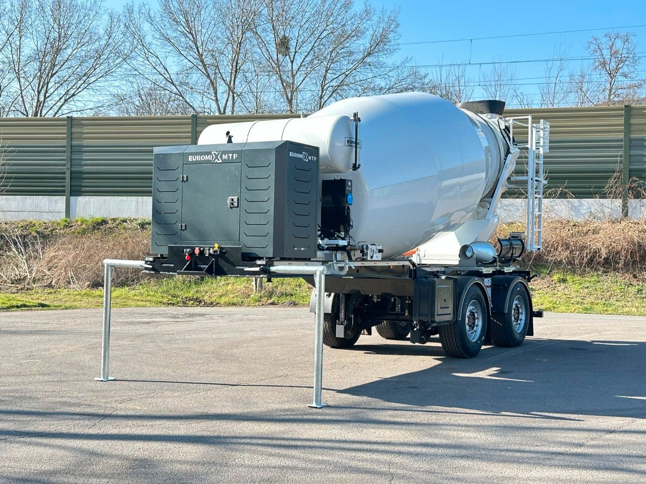 EUROMIX MTP - 10m³ Betonmischer-Auflieger - Concrete mixer truck: picture 3 EUROMIX MTP - 10m³ Betonmischer-Auflieger - Concrete mixer truck: picture 3