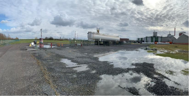200m3 stationary gastank Gas, LPG, GPL, GAZ, Propane with Sun roof and appendages Used Tank ID 1.209 - Storage tank: picture 5 200m3 stationary gastank Gas, LPG, GPL, GAZ, Propane with Sun roof and appendages Used Tank ID 1.209 - Storage tank: picture 5