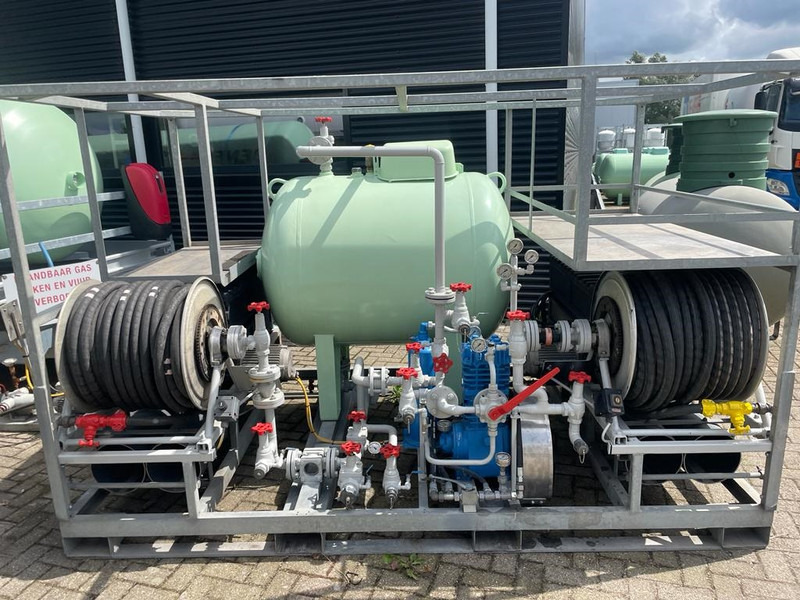LPG Mobile Intervention 990L tank Unit Gas, Lpg, Gpl, Gaz, Propane, Butane including compressor and hoses - Fuel tank for Truck: picture 1 LPG Mobile Intervention 990L tank Unit Gas, Lpg, Gpl, Gaz, Propane, Butane including compressor and hoses - Fuel tank for Truck: picture 1