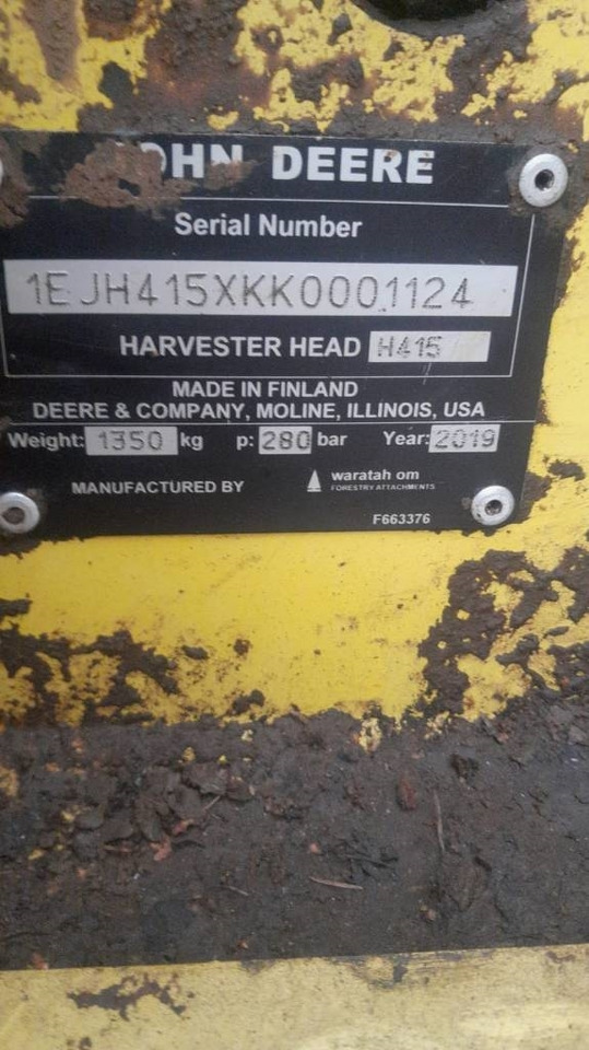 John Deere 1270 E  - Forestry harvester: picture 5 John Deere 1270 E  - Forestry harvester: picture 5