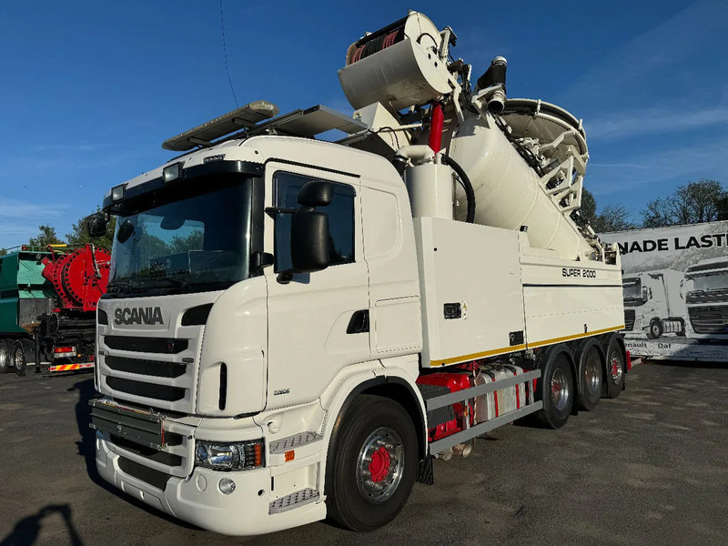 Scania R480 8x4, Wiedemann Super 2000 (10+6m3) + Recycler, Euro 6, 2013 - Vacuum truck: picture 4 Scania R480 8x4, Wiedemann Super 2000 (10+6m3) + Recycler, Euro 6, 2013 - Vacuum truck: picture 4