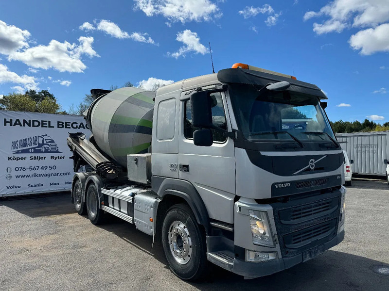 Volvo FM 370 6x2*4, 8m3 Mixer with Hyrdaul.-slide, 2016 - Concrete mixer truck: picture 1 Volvo FM 370 6x2*4, 8m3 Mixer with Hyrdaul.-slide, 2016 - Concrete mixer truck: picture 1