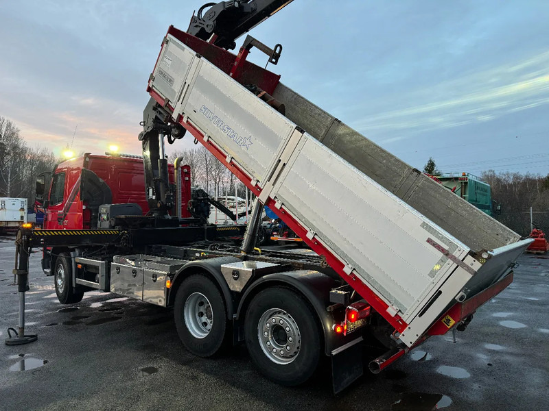 Tipper, Crane truck Volvo FMX 410 6x2*4, Tipper & Crane, 2015: picture 12