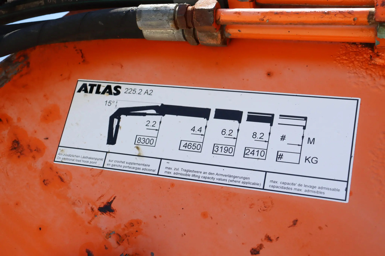 ATLAS 225.2 A2 KNUCKLEBOOM LOADER CRANE (2004) - Loader crane: picture 5 ATLAS 225.2 A2 KNUCKLEBOOM LOADER CRANE (2004) - Loader crane: picture 5