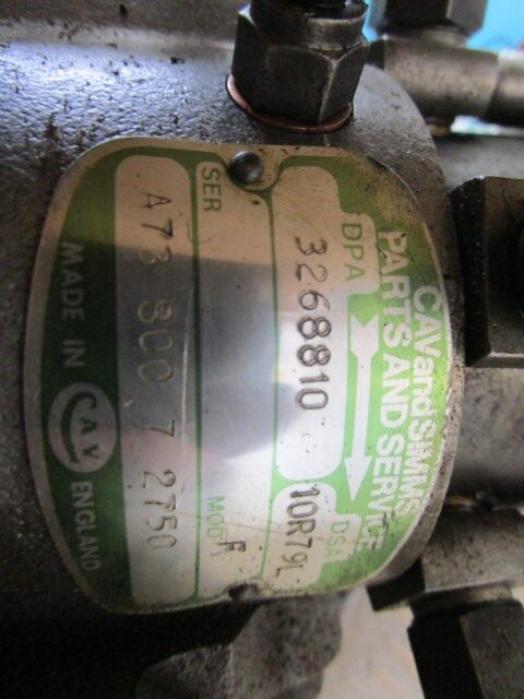 CAV ROTO DPA DIESEL FUEL INJECTION PUMP TYPE 3268810 - Fuel system for Truck: picture 3 CAV ROTO DPA DIESEL FUEL INJECTION PUMP TYPE 3268810 - Fuel system for Truck: picture 3