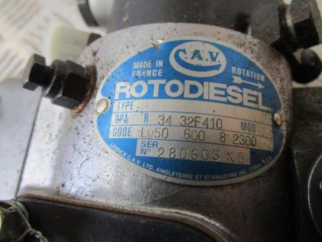 CAV ROTO DPA DIESEL FUEL INJECTION PUMP TYPE 3432F410 - Fuel system for Truck: picture 2 CAV ROTO DPA DIESEL FUEL INJECTION PUMP TYPE 3432F410 - Fuel system for Truck: picture 2