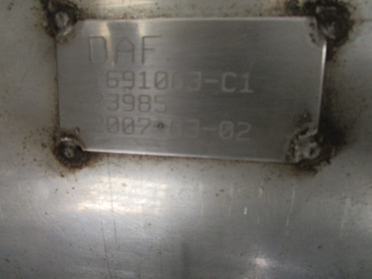 DAF CF 75/85 DPF CAT EXHAUST P/NO 1691063-C1/23985 - Exhaust system for Truck: picture 3 DAF CF 75/85 DPF CAT EXHAUST P/NO 1691063-C1/23985 - Exhaust system for Truck: picture 3