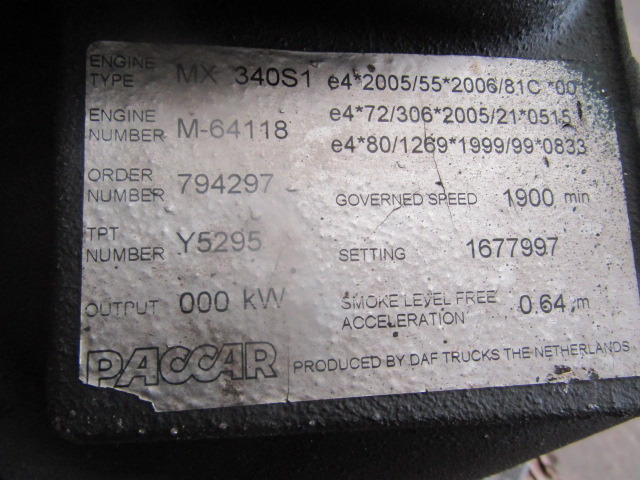 DAF XF 105 460 (MX340SI) TIMING GEARS P/NO 1678970/1641617 (2 AVAILABLE) - Engine and parts for Truck: picture 4 DAF XF 105 460 (MX340SI) TIMING GEARS P/NO 1678970/1641617 (2 AVAILABLE) - Engine and parts for Truck: picture 4