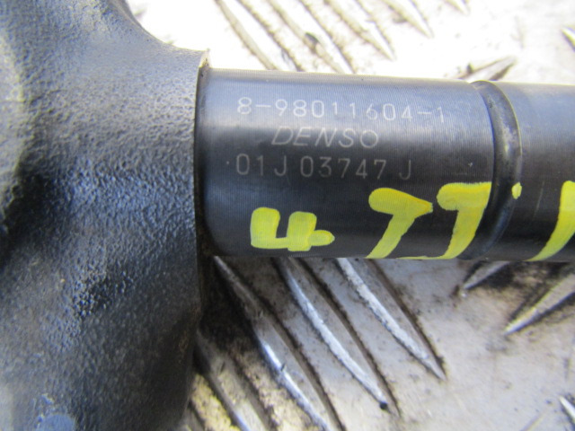 ISUZU NKR/GRAFTER 4JJ1 ENGINE INJECTORS ‘DENSO’ P/NO 8-98011604-1 01J037475 (Set of 4) - Fuel system for Truck: picture 4 ISUZU NKR/GRAFTER 4JJ1 ENGINE INJECTORS ‘DENSO’ P/NO 8-98011604-1 01J037475 (Set of 4) - Fuel system for Truck: picture 4