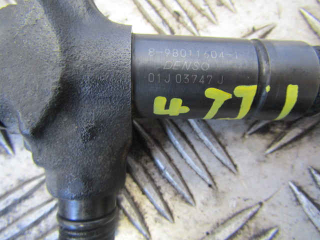 ISUZU NKR/GRAFTER 4JJ1 ENGINE INJECTORS ‘DENSO’ P/NO 8-98011604-1 01J037475 (Set of 4) - Fuel system for Truck: picture 3 ISUZU NKR/GRAFTER 4JJ1 ENGINE INJECTORS ‘DENSO’ P/NO 8-98011604-1 01J037475 (Set of 4) - Fuel system for Truck: picture 3