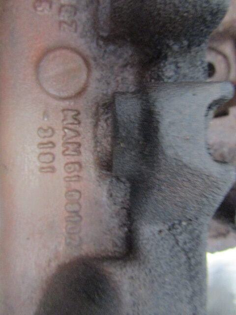 MAN TGM 340 DO836 EXHAUST MAINFOLD 3 PIECES - Exhaust system for Truck: picture 4 MAN TGM 340 DO836 EXHAUST MAINFOLD 3 PIECES - Exhaust system for Truck: picture 4