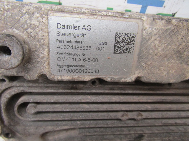 MERCEDES ACTROS MP4 OM471-6 ENGINE ECU P/NO A032 448 6235/001 - ECU for Truck: picture 1 MERCEDES ACTROS MP4 OM471-6 ENGINE ECU P/NO A032 448 6235/001 - ECU for Truck: picture 1