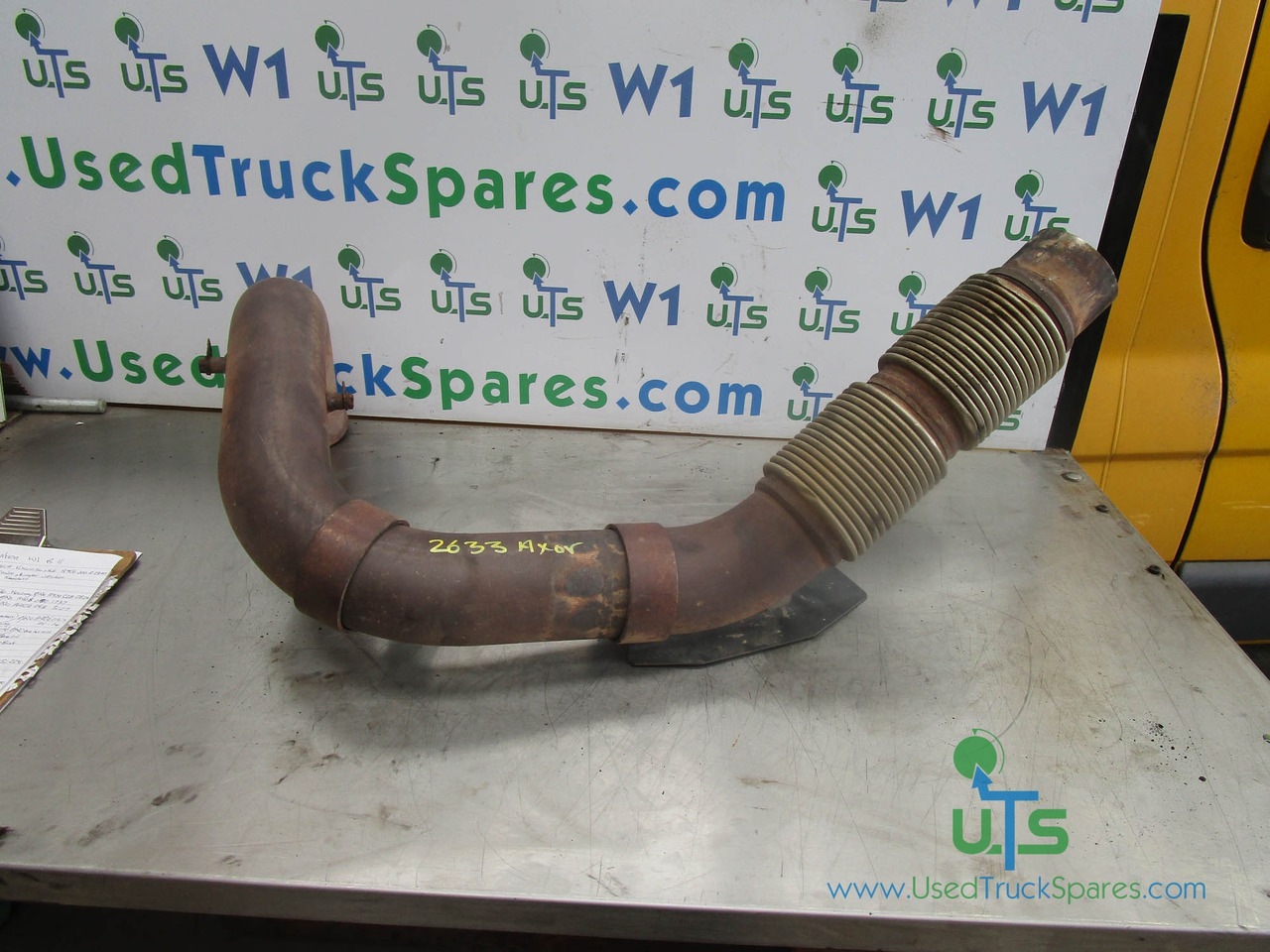 MERCEDES AXOR 2633 OM926 EXHAUST FRONT PIPE - Engine and parts for Truck: picture 1 MERCEDES AXOR 2633 OM926 EXHAUST FRONT PIPE - Engine and parts for Truck: picture 1