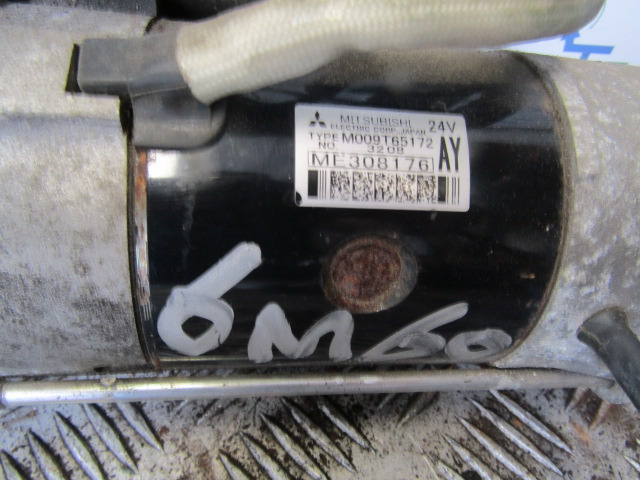 MITSUBISHI 6M60 STARTER MOTOR P/NO ME308176 - Electrical system for Truck: picture 2 MITSUBISHI 6M60 STARTER MOTOR P/NO ME308176 - Electrical system for Truck: picture 2
