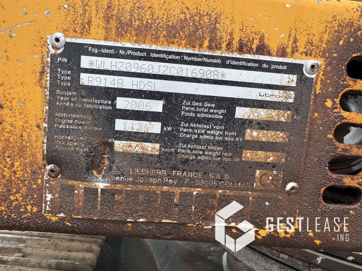 Liebherr R914B Litronic HDSL - Crawler excavator: picture 5 Liebherr R914B Litronic HDSL - Crawler excavator: picture 5