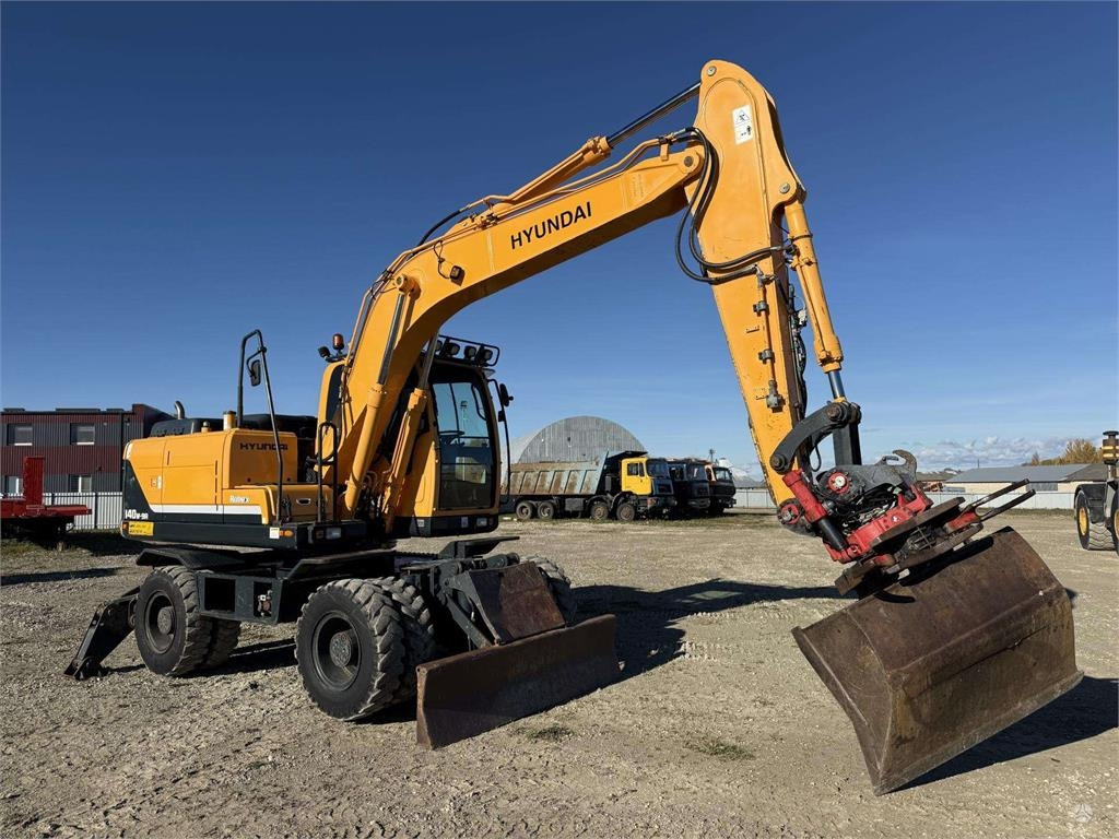Wheel excavator Hyundai Robex 140 W-9A Rototilt + grap: picture 6 Wheel excavator Hyundai Robex 140 W-9A Rototilt + grap: picture 6