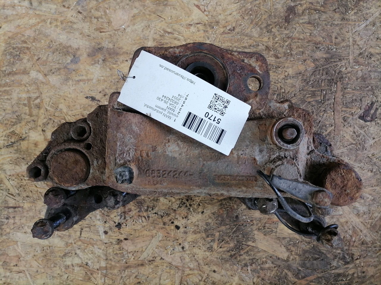 MAN Brake caliper 68324244 - Brake parts for Truck: picture 3 MAN Brake caliper 68324244 - Brake parts for Truck: picture 3