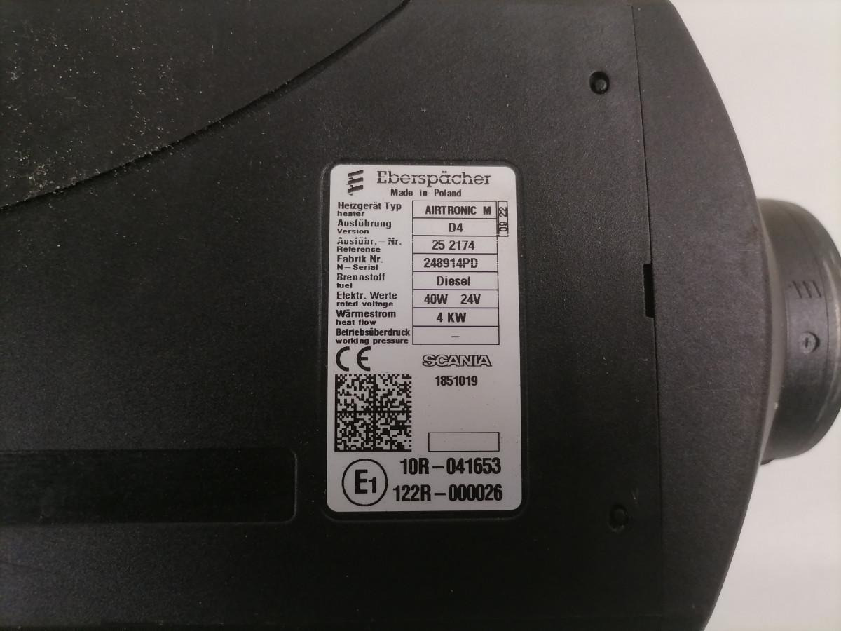 Scania Auxiliary heater 1851019 - Heating/ Ventilation for Truck: picture 4 Scania Auxiliary heater 1851019 - Heating/ Ventilation for Truck: picture 4