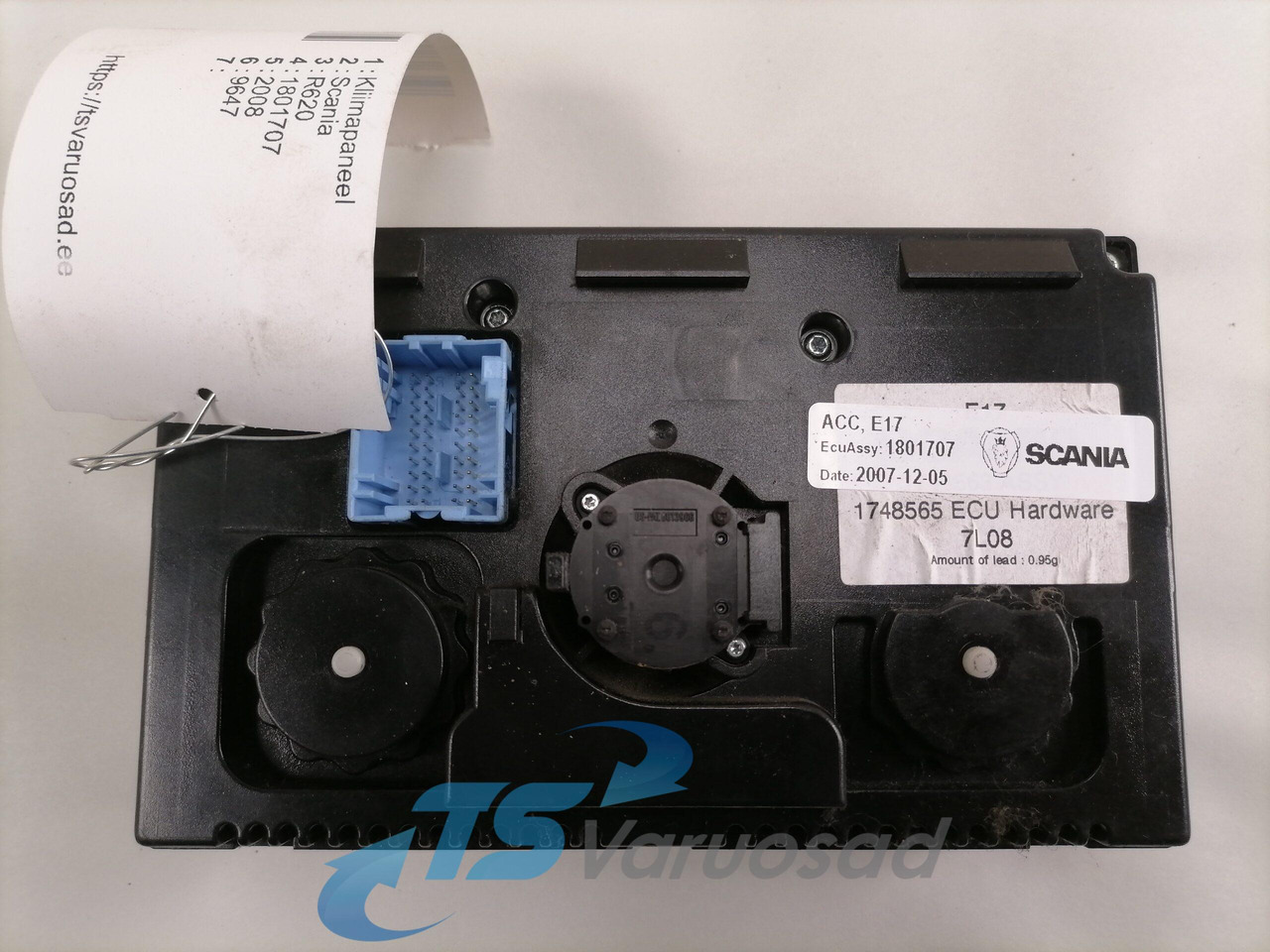 Scania Ecu, CCM 1801707 - Heating/ Ventilation for Truck: picture 3 Scania Ecu, CCM 1801707 - Heating/ Ventilation for Truck: picture 3