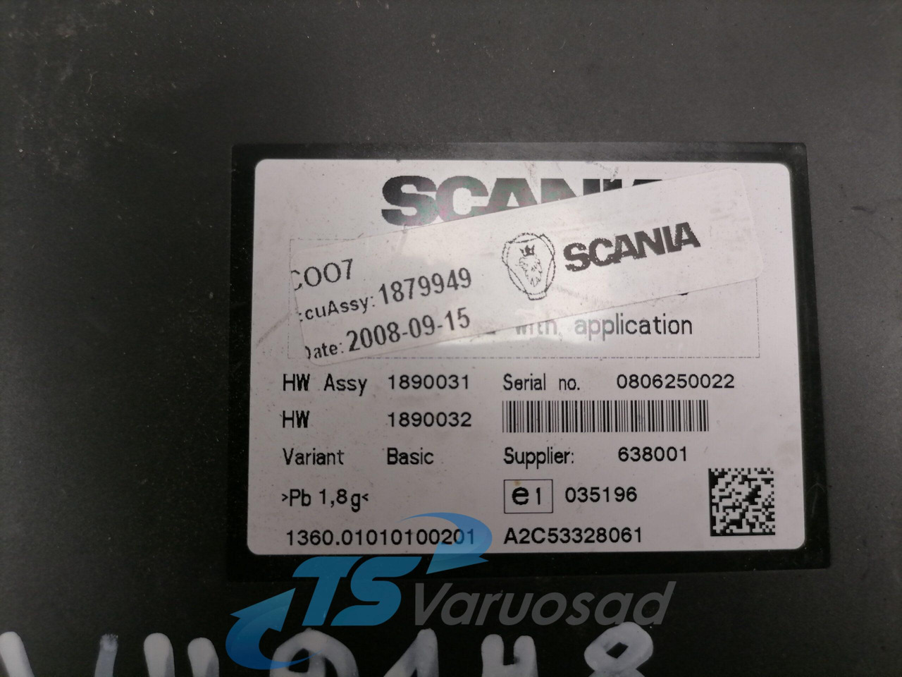 Scania Ecu, COO7 1879949 - ECU for Truck: picture 4 Scania Ecu, COO7 1879949 - ECU for Truck: picture 4