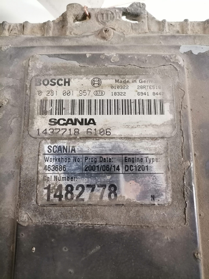 Scania Ecu, EMS 1482778 - ECU for Truck: picture 3 Scania Ecu, EMS 1482778 - ECU for Truck: picture 3