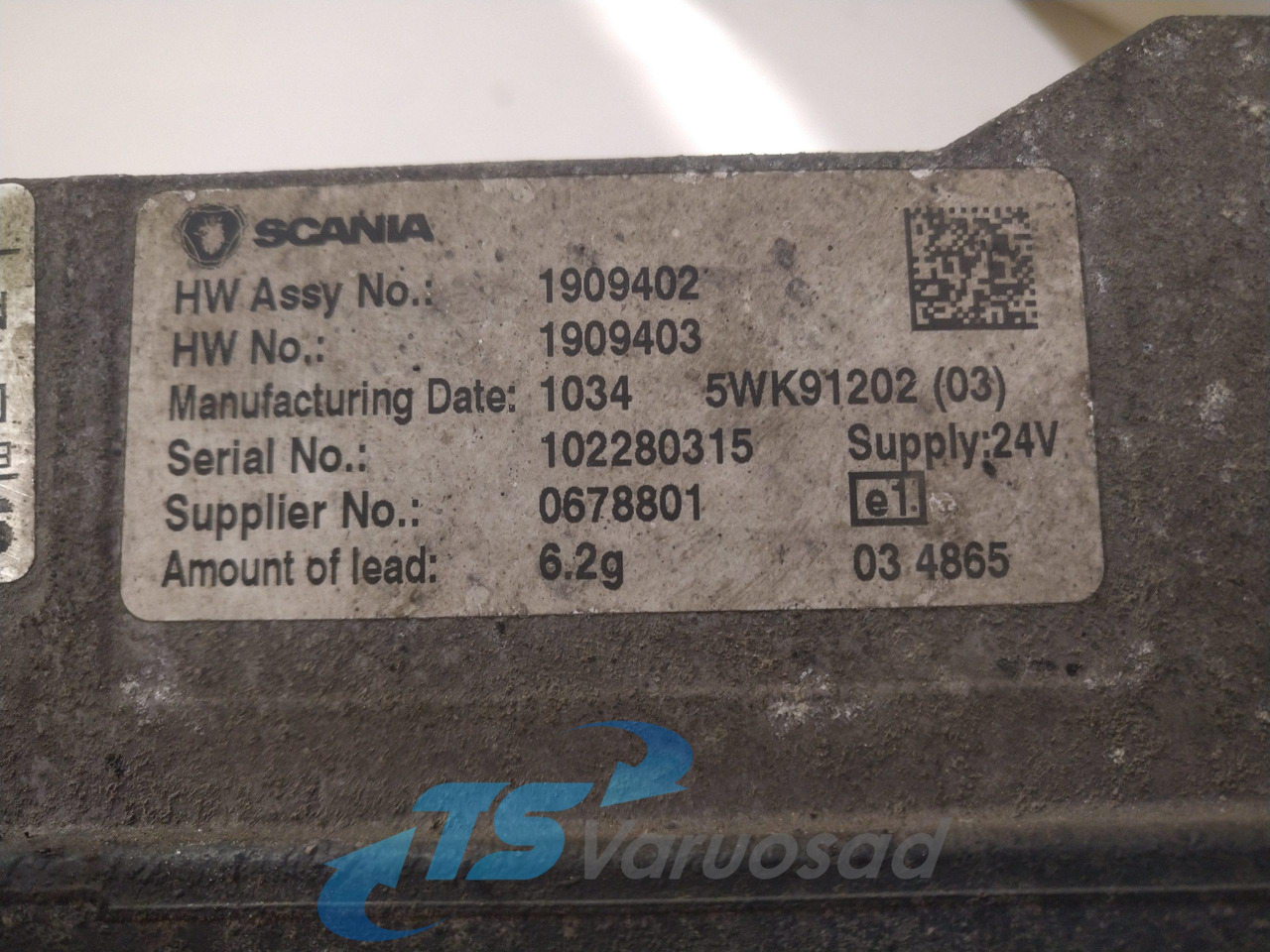 Scania Ecu, EMS 2023090 - ECU for Truck: picture 2 Scania Ecu, EMS 2023090 - ECU for Truck: picture 2