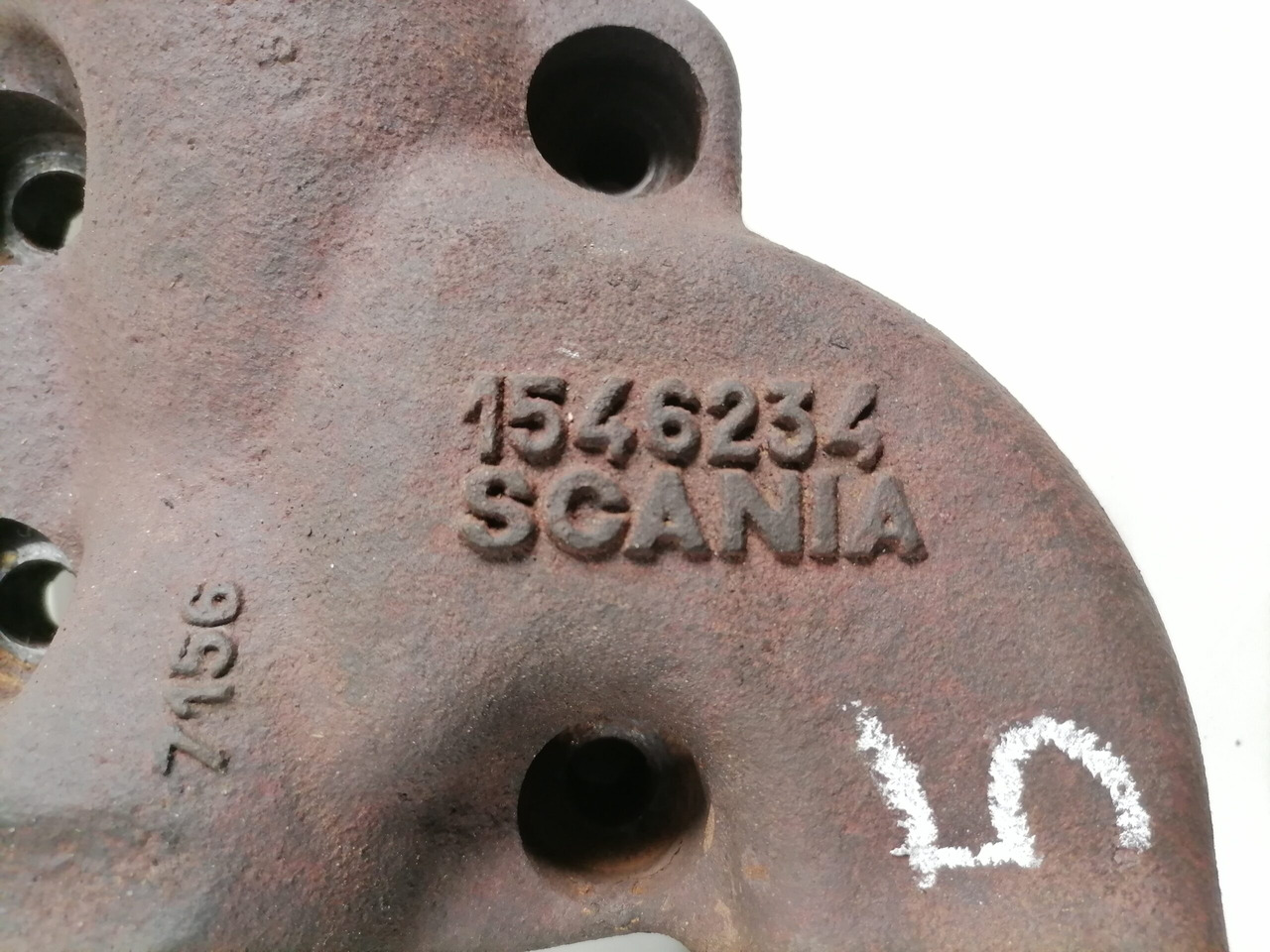 Scania Exhaust mainfold 1546234 - Exhaust manifold for Truck: picture 3 Scania Exhaust mainfold 1546234 - Exhaust manifold for Truck: picture 3