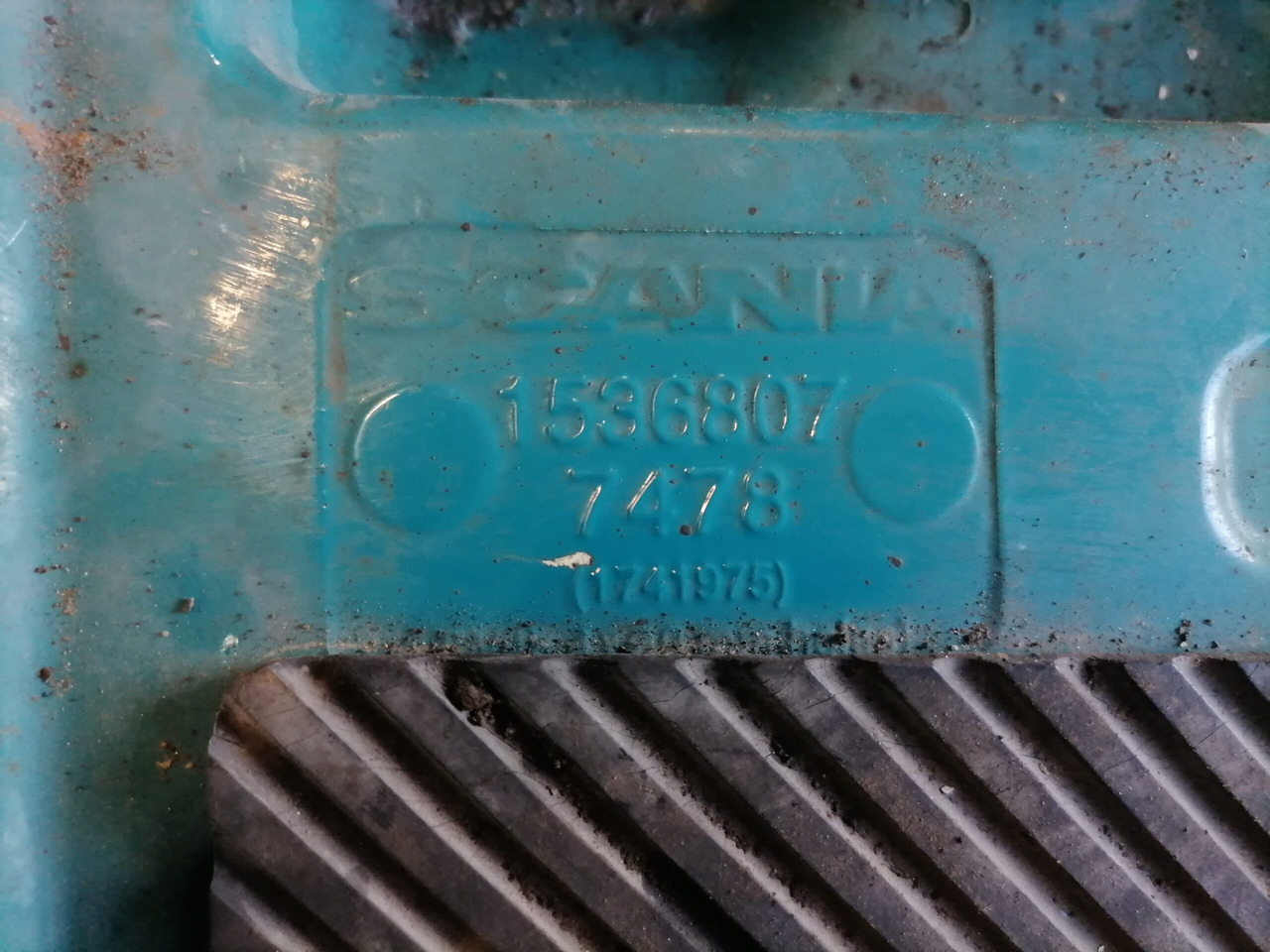 Scania Grille panel 1536807 - Grill for Truck: picture 4 Scania Grille panel 1536807 - Grill for Truck: picture 4