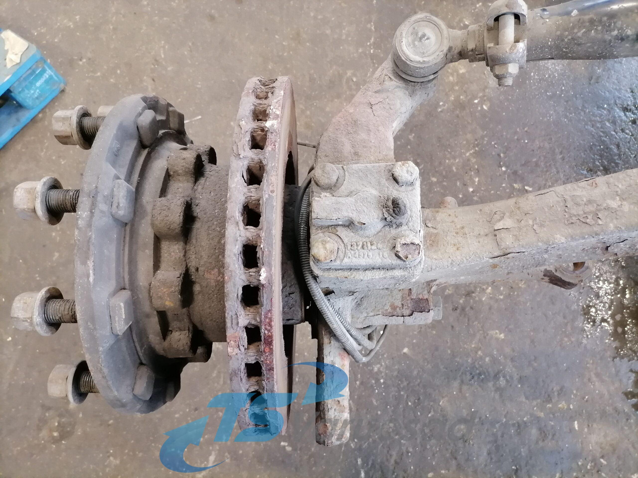 Scania Scania sillatala, AMA860 1351971 - Front axle for Truck: picture 4 Scania Scania sillatala, AMA860 1351971 - Front axle for Truck: picture 4