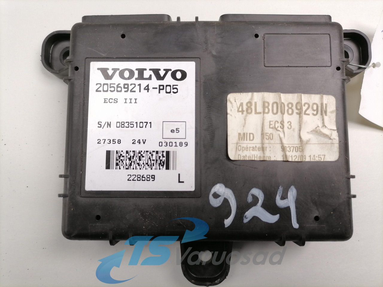 Volvo ECU, ECS 20569214 - ECU for Truck: picture 3 Volvo ECU, ECS 20569214 - ECU for Truck: picture 3