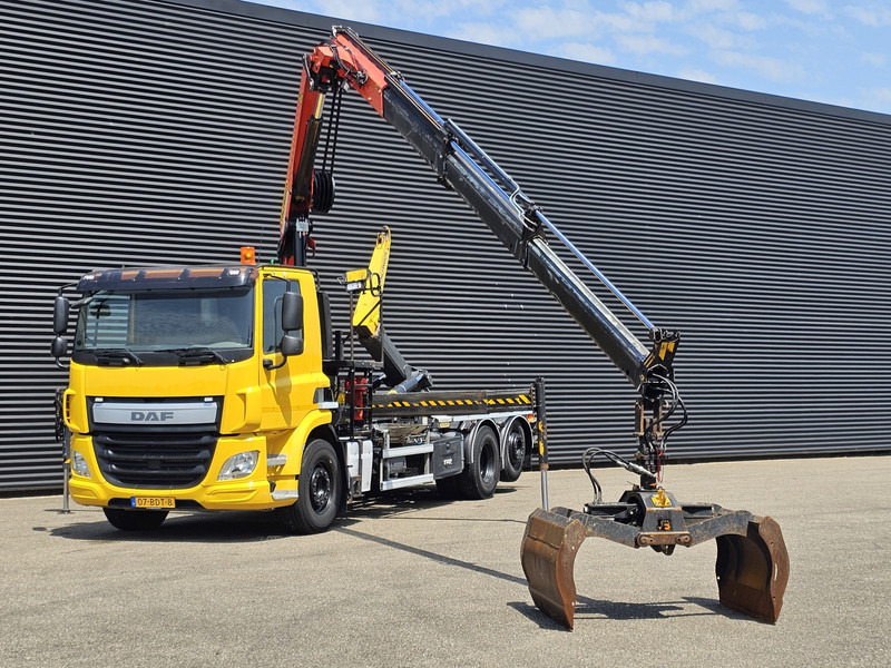 DAF CF 330 6x2-4 / PALFINGER CRANE + HOOKLIFT - Hook lift truck, Crane truck: picture 5 DAF CF 330 6x2-4 / PALFINGER CRANE + HOOKLIFT - Hook lift truck, Crane truck: picture 5