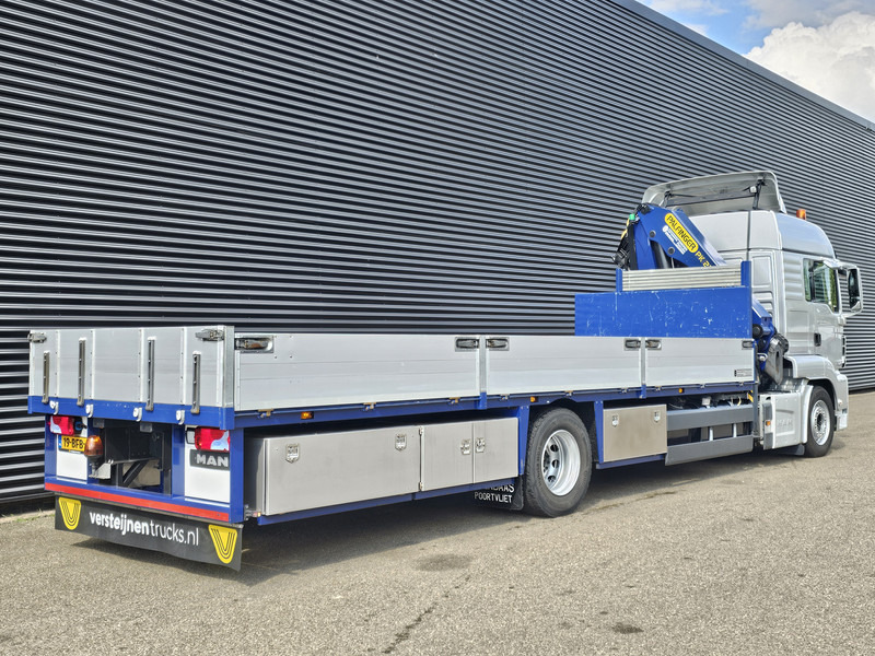 Dropside/ Flatbed truck, Crane truck MAN TGS 18.360 4x2 PALFINGER 27 t/m CRANE / KRAN: picture 10
