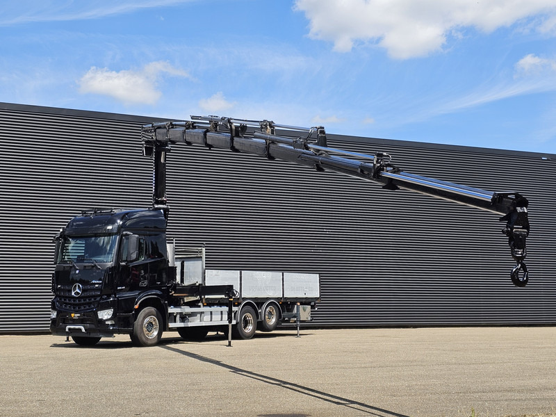 Mercedes-Benz Arocs 2545 6x2 / HMF 32 t/m CRANE / KRAN - Dropside/ Flatbed truck, Crane truck: picture 4 Mercedes-Benz Arocs 2545 6x2 / HMF 32 t/m CRANE / KRAN - Dropside/ Flatbed truck, Crane truck: picture 4