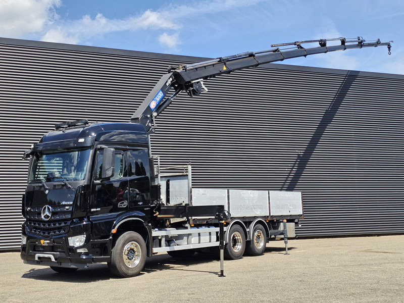 Mercedes-Benz Arocs 2545 6x2 / HMF 32 t/m CRANE / KRAN - Dropside/ Flatbed truck, Crane truck: picture 1 Mercedes-Benz Arocs 2545 6x2 / HMF 32 t/m CRANE / KRAN - Dropside/ Flatbed truck, Crane truck: picture 1