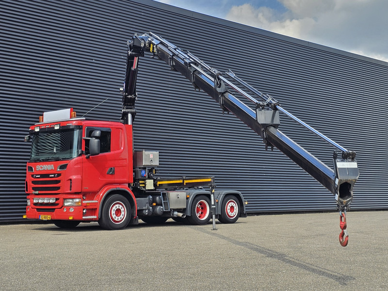 Scania G 440 A 6X2*4 / HMF 24 t/m CRANE / KRAN - Tractor unit: picture 4 Scania G 440 A 6X2*4 / HMF 24 t/m CRANE / KRAN - Tractor unit: picture 4