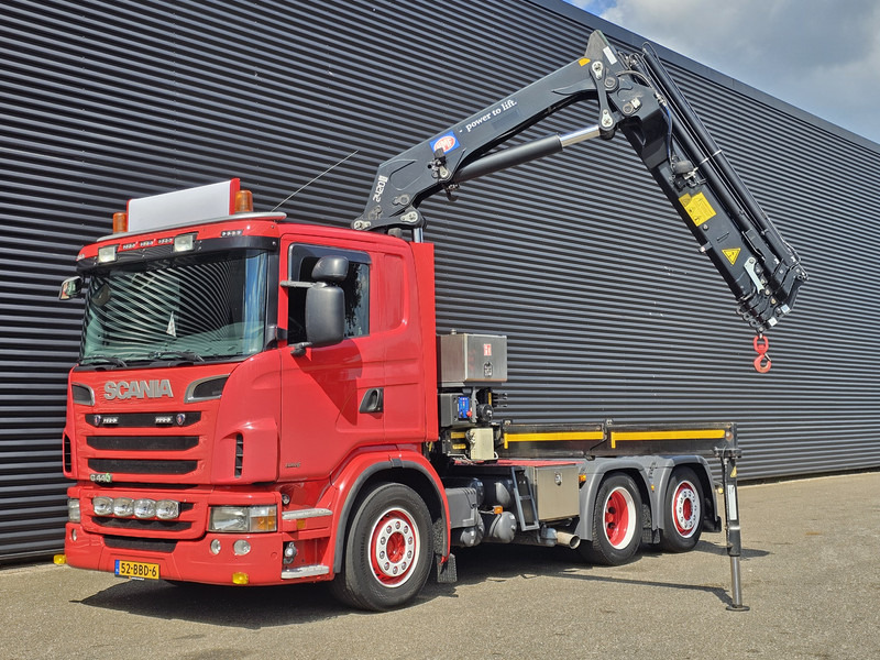 Scania G 440 A 6X2*4 / HMF 24 t/m CRANE / KRAN - Tractor unit: picture 5 Scania G 440 A 6X2*4 / HMF 24 t/m CRANE / KRAN - Tractor unit: picture 5
