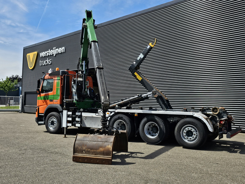 Volvo FMX 460 / 8x4-4 / HMF CRANE + HOOKLIFT / CONTAINER - Hook lift truck, Crane truck: picture 3 Volvo FMX 460 / 8x4-4 / HMF CRANE + HOOKLIFT / CONTAINER - Hook lift truck, Crane truck: picture 3