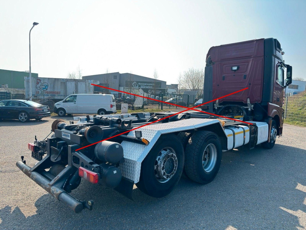 Cab chassis truck Mercedes-Benz 2558 6x2 Fahrgestell Chassis | Retarder | Klima: picture 7