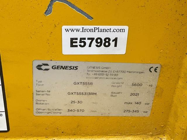 Genesis GXT555R - Demolition shears for Construction machinery: picture 5 Genesis GXT555R - Demolition shears for Construction machinery: picture 5