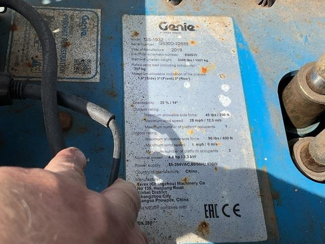 Genie GS1932 - Scissor lift: picture 5 Genie GS1932 - Scissor lift: picture 5