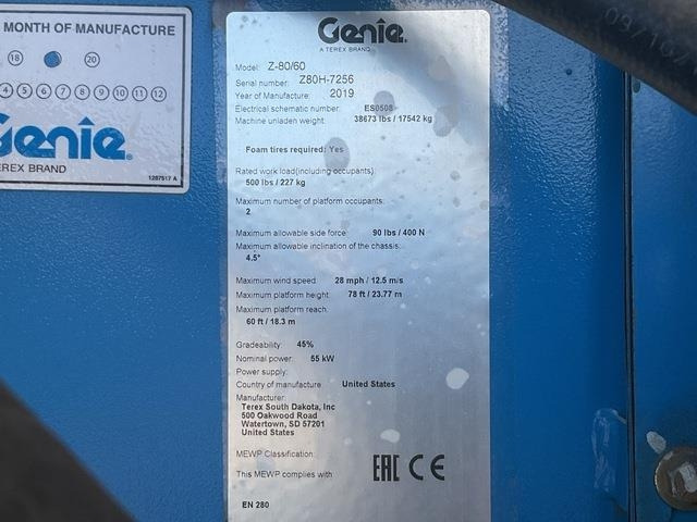Genie Z80/60 - Articulated boom: picture 5 Genie Z80/60 - Articulated boom: picture 5