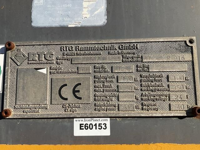 RTG RG14T - Pile driver: picture 5 RTG RG14T - Pile driver: picture 5