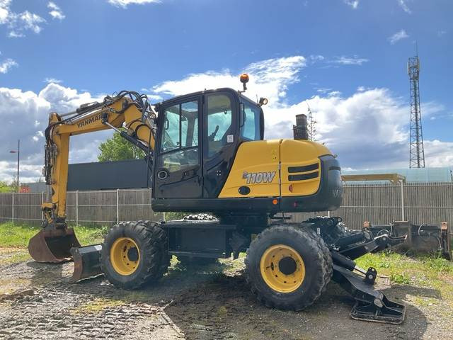 Yanmar B110W - Wheel excavator: picture 2 Yanmar B110W - Wheel excavator: picture 2